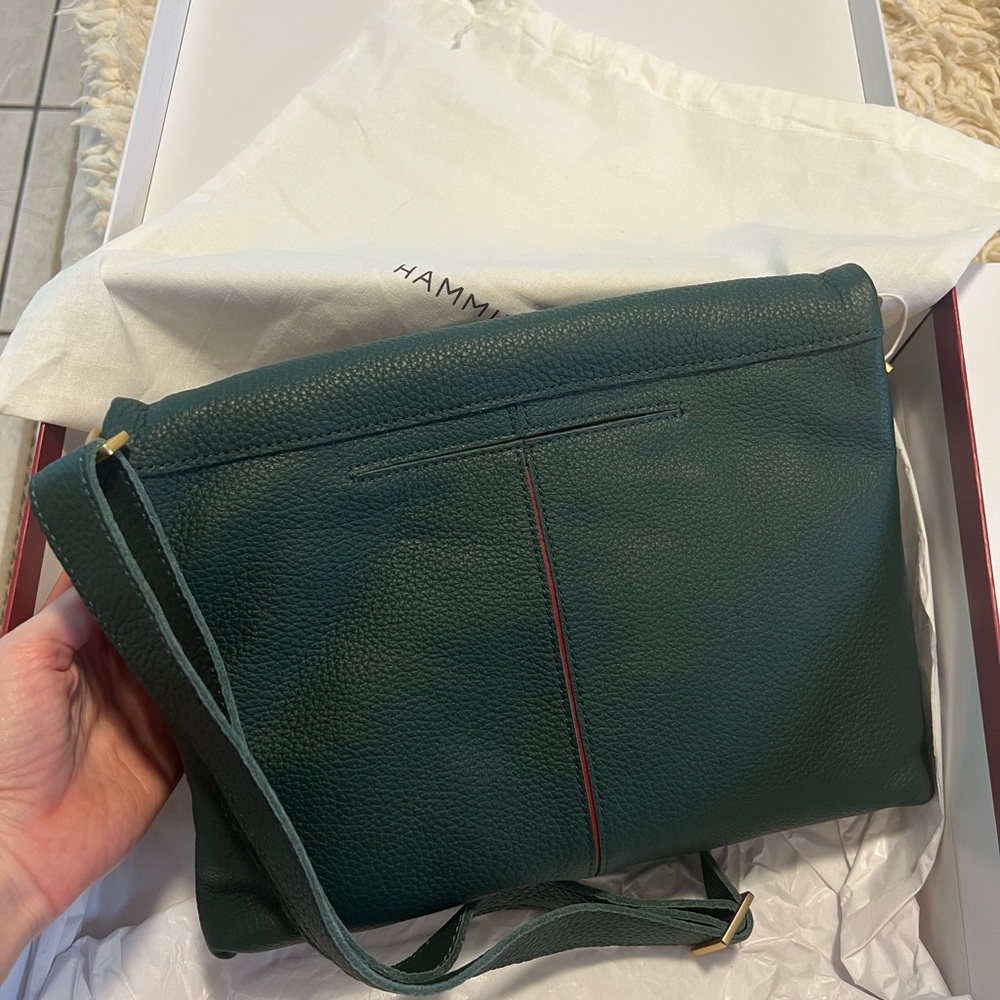 ✨NWT— Hammitt VIP LARGE in Grove green/Brushed gold - Picture 4 of 7